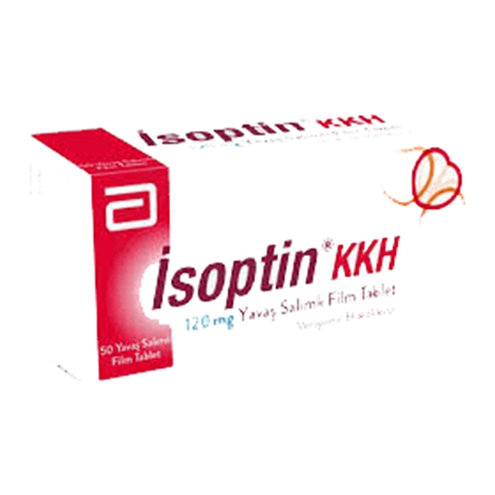 Изоптин ККХ 120 mg, 50 таблетки с удължено освобождаване – Isoptin KKH 120 mg, 50 prolonged-release tablets