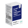 Изордил 5 mg, 50 сублингвални таблетки – Isordil 5 mg, 50 sublingual tablets