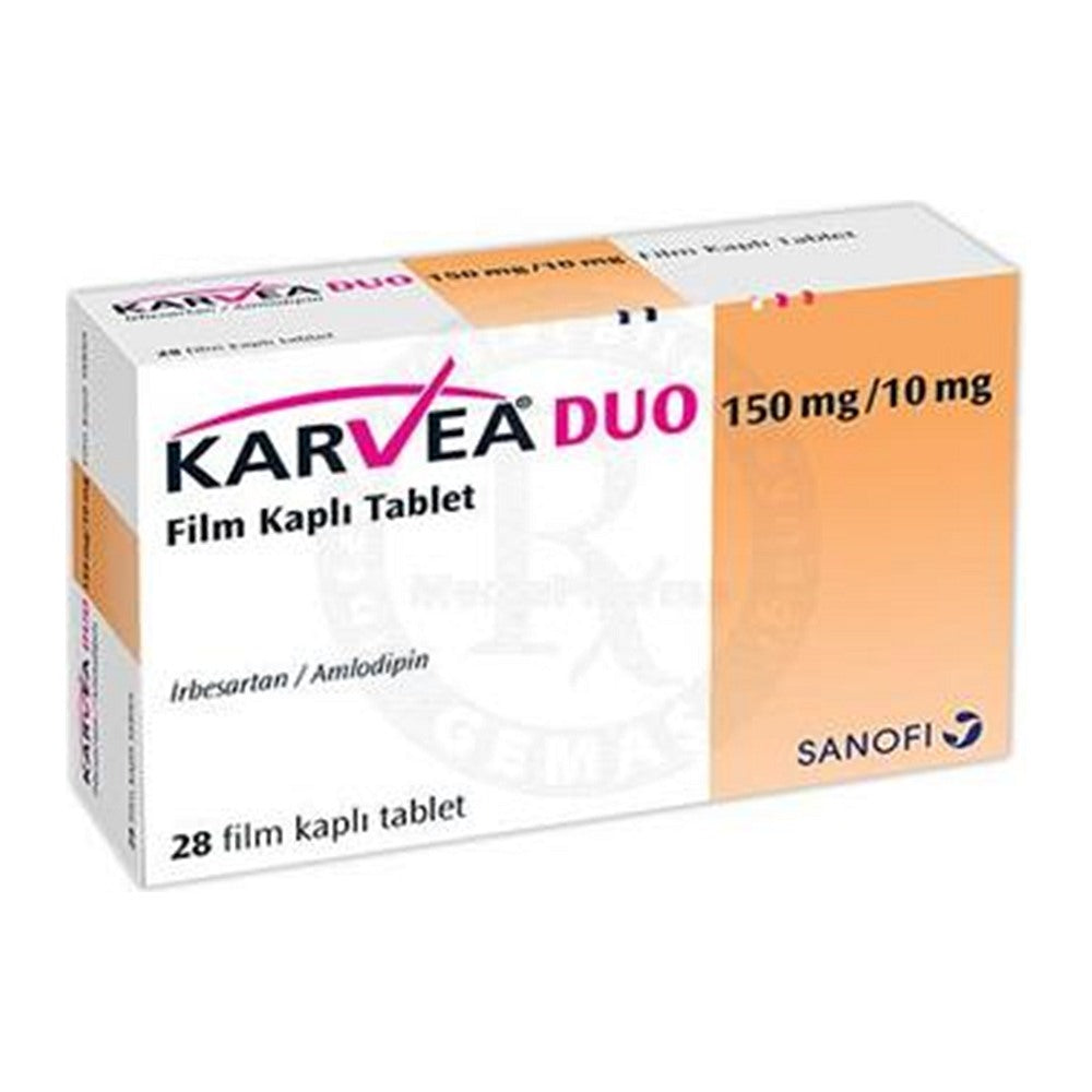 Карвеа Дуо 150 mg/10 mg, 28 филмирани таблетки – Karvea Duo 150 mg/10 mg, 28 film-coated tablets