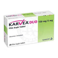 Карвеа Дуо 150 mg/5 mg, 28 филмирани таблетки – Karvea Duo 150 mg/5 mg, 28 film-coated tablets
