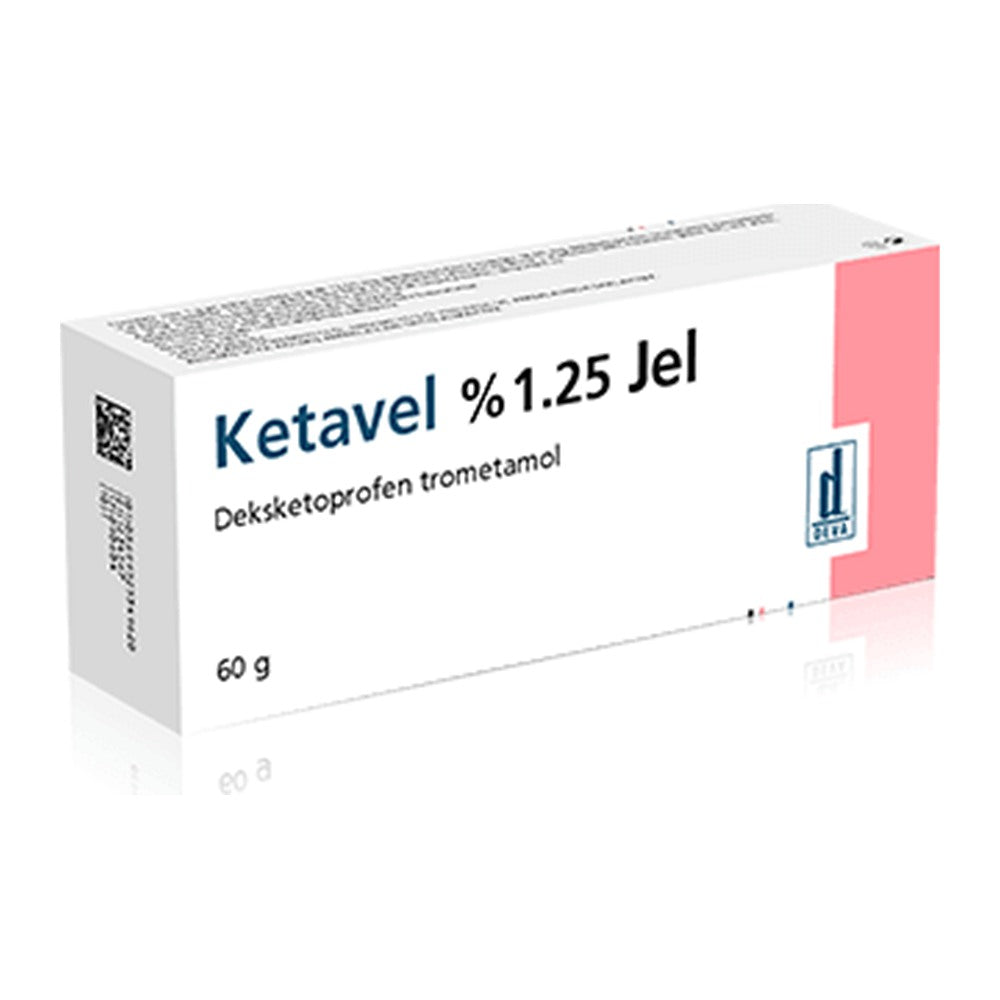 Кетавел гел 1,25%, 60 g – Ketavel 1.25% gel, 60 g