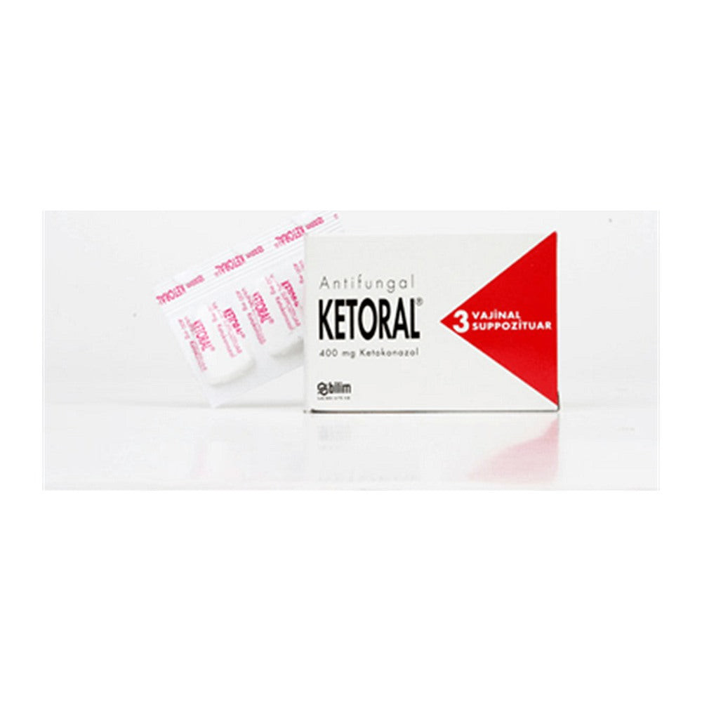 Кеторал вагинални овули 400 mg, 3 броя – Ketoral 400 mg vaginal pessaries, 3 pcs