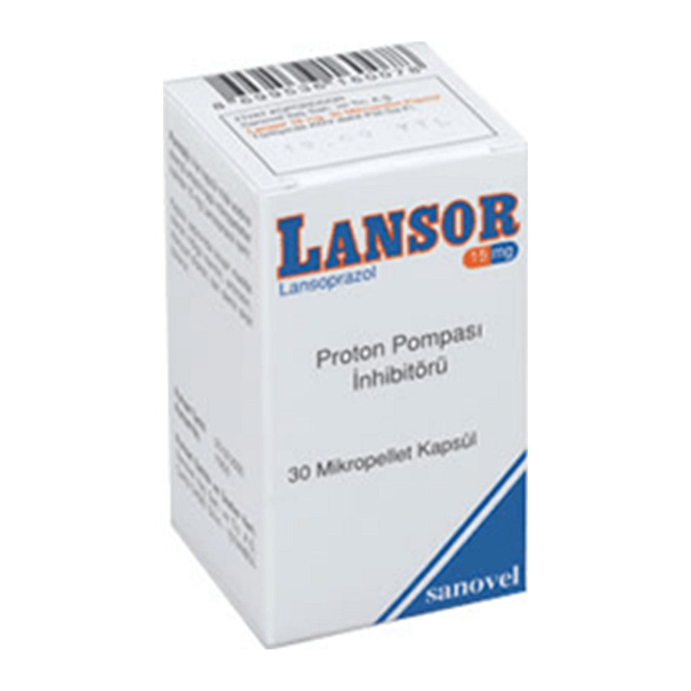 Лансор 15 mg, 30 капсули – Lansor 15 mg, 30 capsules