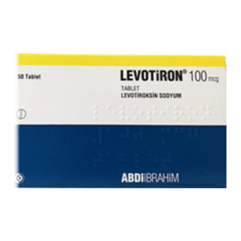 Левотирон 100 mcg, 50 таблетки – Levotiron 100 mcg, 50 tablets