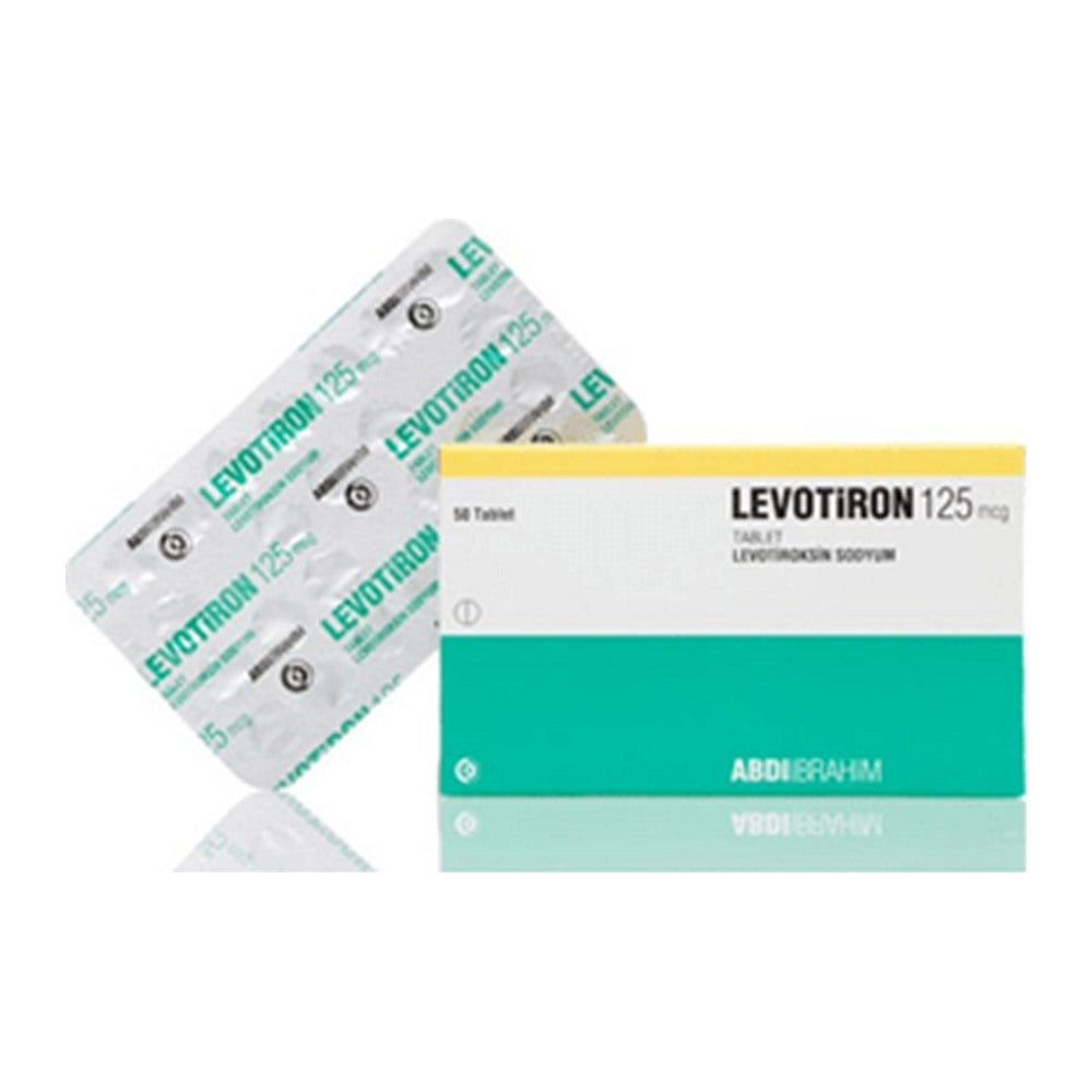 Левотирон 125 mcg, 50 таблетки – Levotiron 125 mcg, 50 tablets