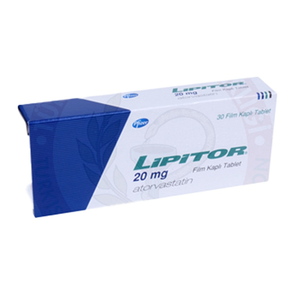 Липитор 20 mg, 30 филмирани таблетки – Lipitor 20 mg, 30 film-coated tablets