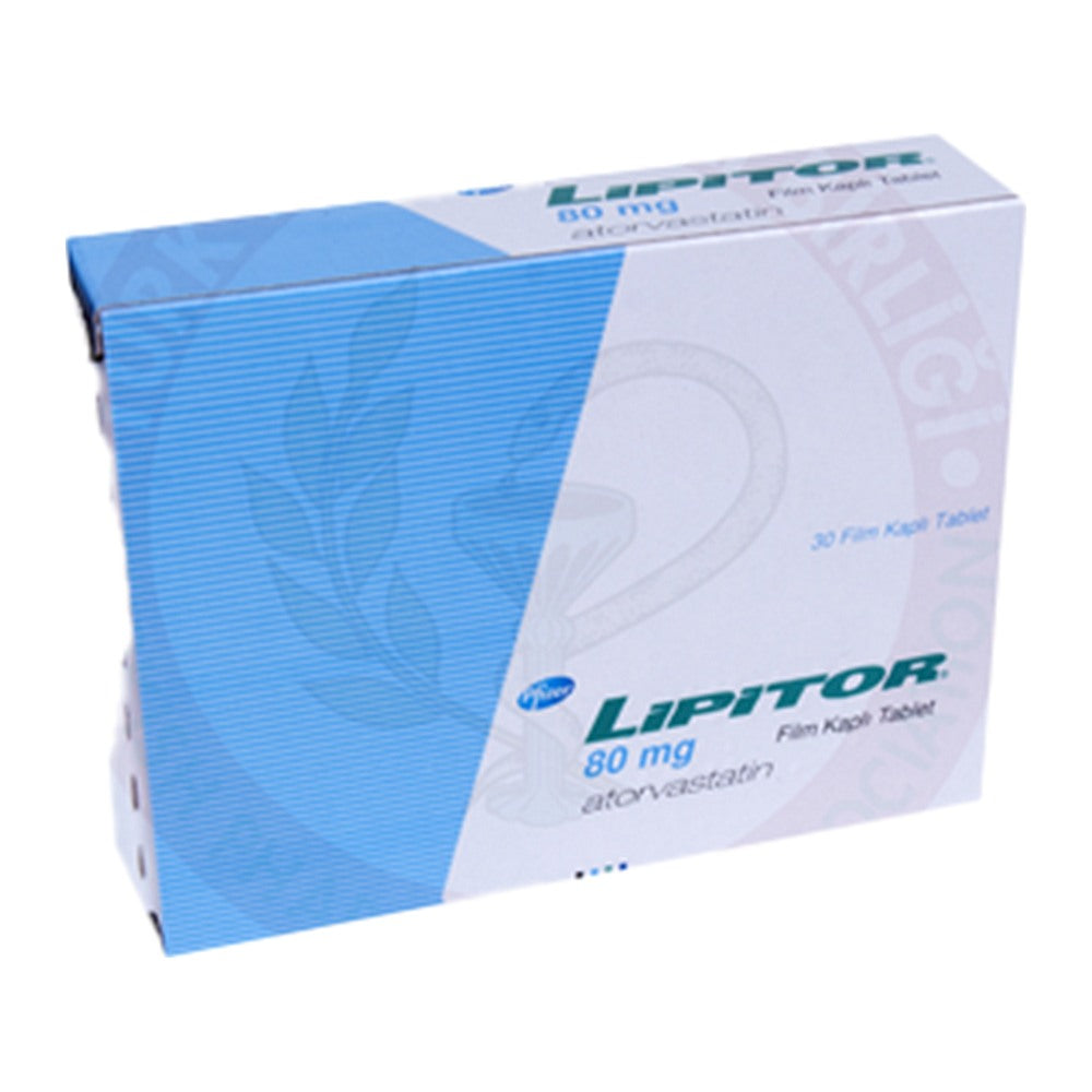 Липитор 80 mg, 30 филмирани таблетки – Lipitor 80 mg, 30 film-coated tablets