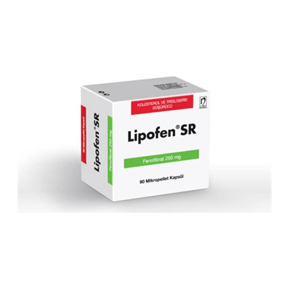 Липофен SR 250 mg, 90 капсули – Lipofen SR 250 mg, 90 capsules