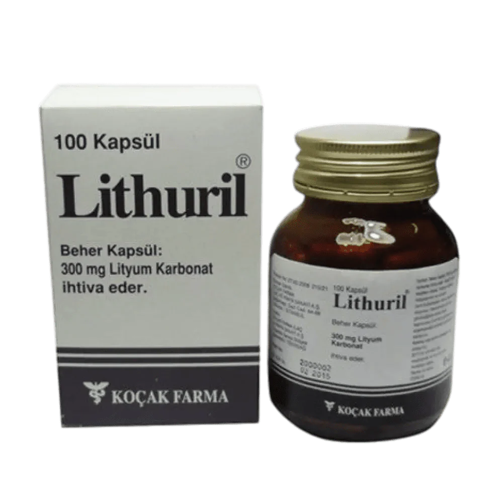 LITHURIL/ЛИТУРИЛ 300 mg, 100 капсули - Turkish Medicine