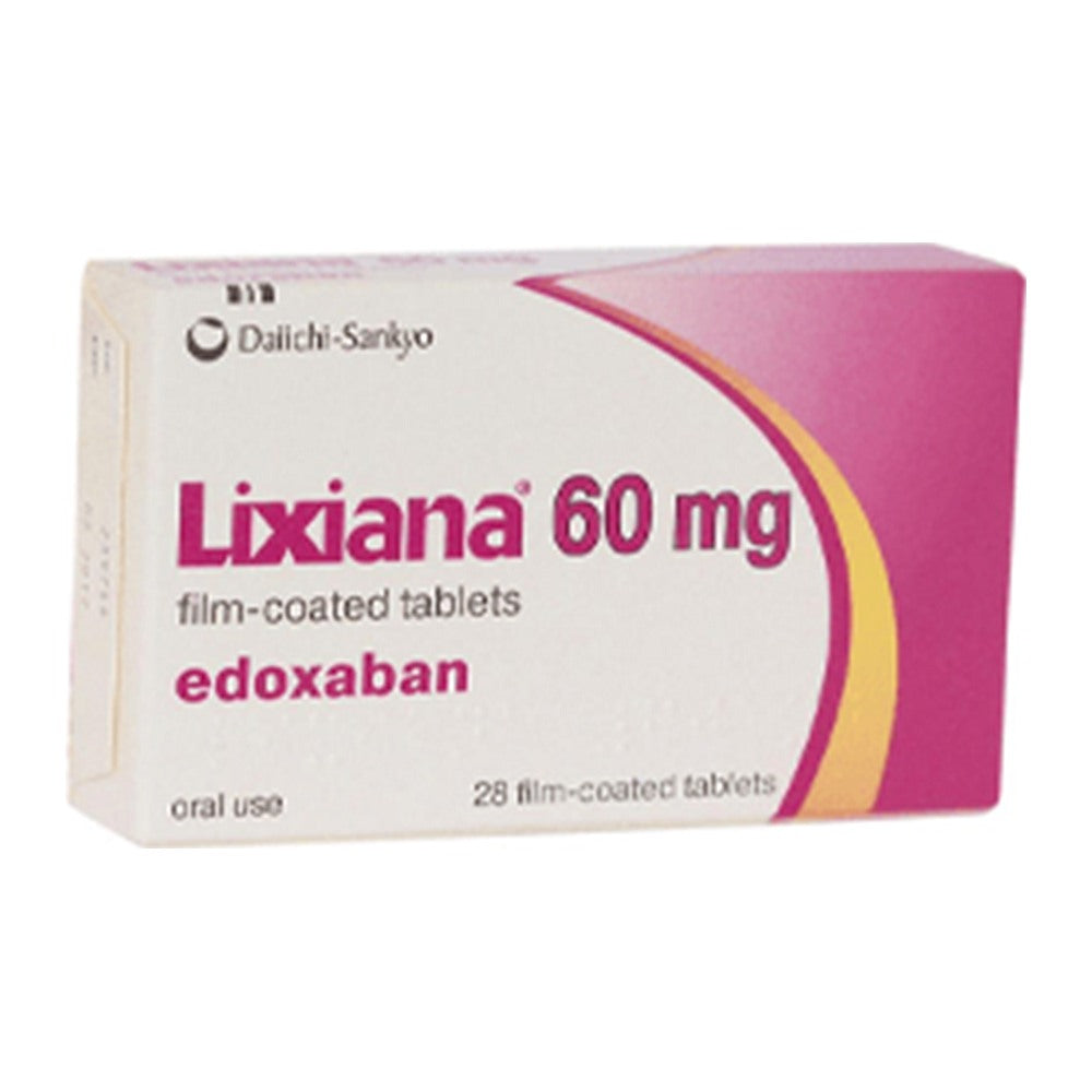 Ликсиана 60 mg, 28 филмирани таблетки – Lixiana 60 mg, 28 film-coated tablets