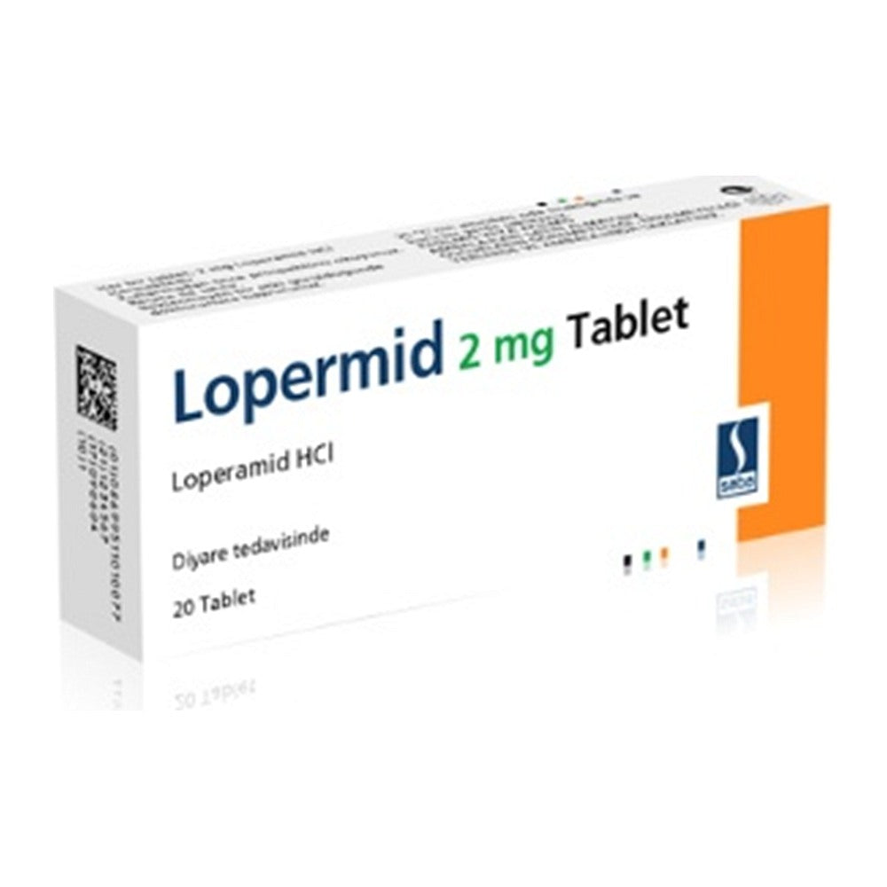 Лопермид 2 mg, 20 таблетки – Lopermid 2 mg, 20 tablets