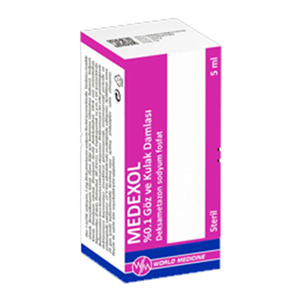 Медексол капки за очи и уши 0,1%, 5 ml – Medexol 0.1% eye and ear drops, 5 ml