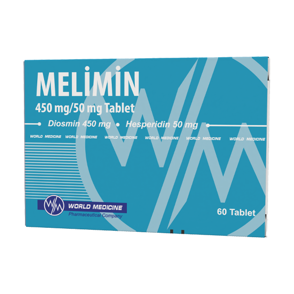 Мелимин / Melimin 450 mg/50 mg, 60 таблетки - Turko Pharma