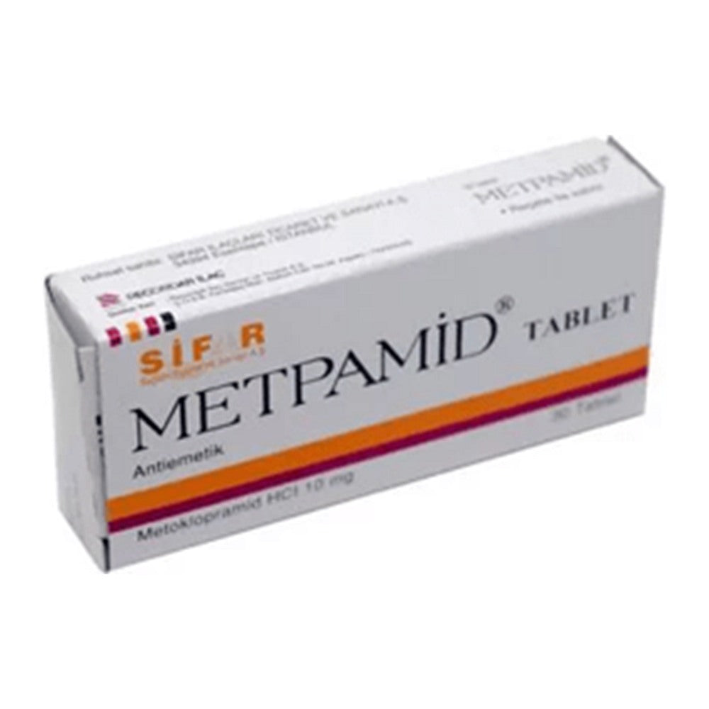 Метпамид 10 mg, 30 таблетки – Metpamid 10 mg, 30 tablets