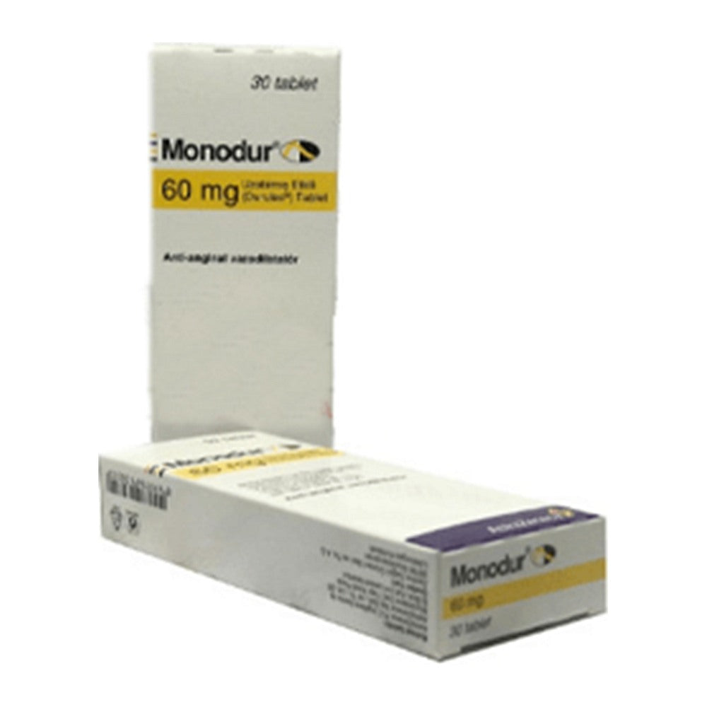 Монодур 60 mg, 30 таблетки с удължено освобождаване – Monodur 60 mg, 30 prolonged-release tablets
