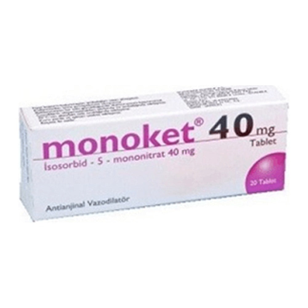 Монокет 40 mg, 20 таблетки – Monoket 40 mg, 20 tablets