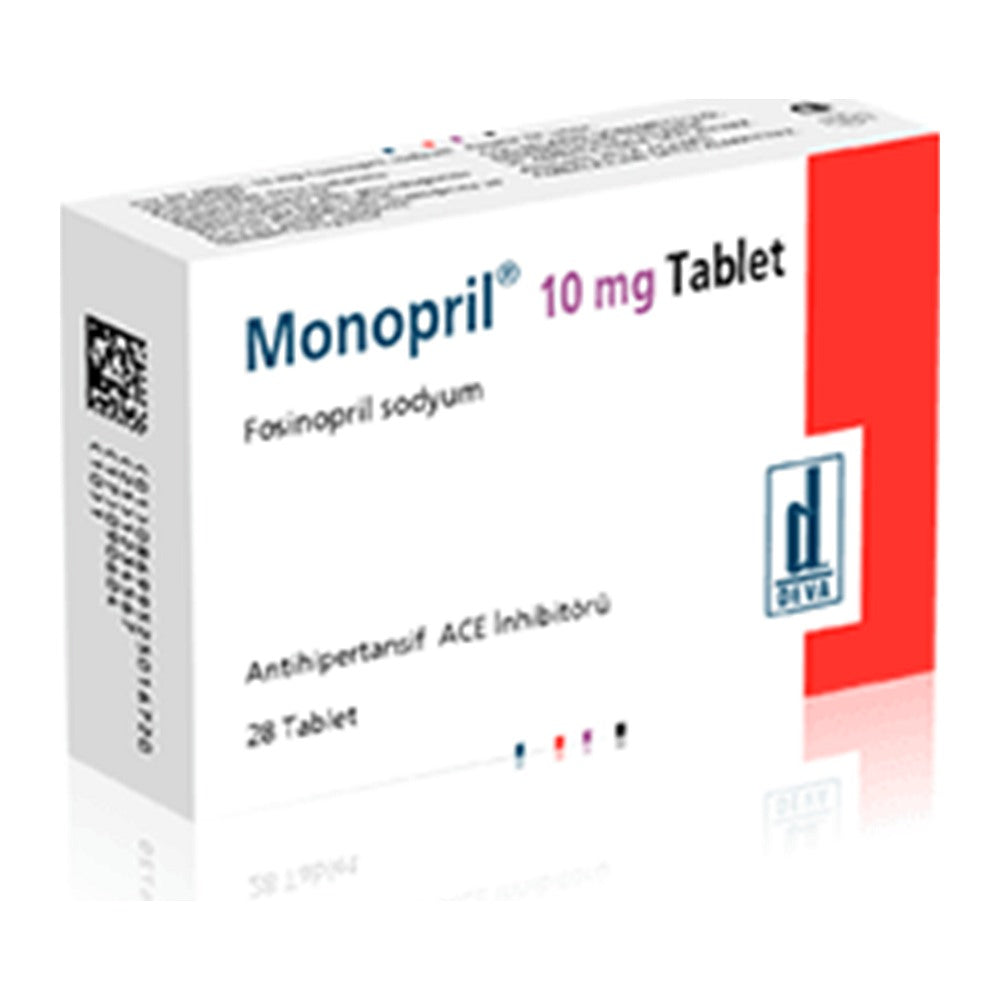 Моноприл 10 mg, 28 таблетки – Monopril 10 mg, 28 tablets