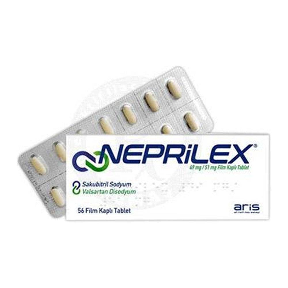 Неприлекс 49 mg/51 mg, филмирани таблетки – Neprilex 49 mg/51 mg, film-coated tablets