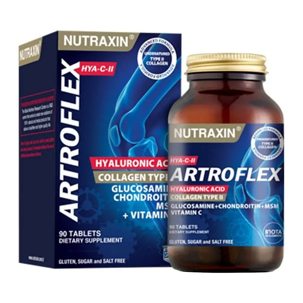 Нутраксин Артрофлекс HYA-C-II, 90 таблетки – Nutraxin Artroflex HYA-C-II, 90 tablets