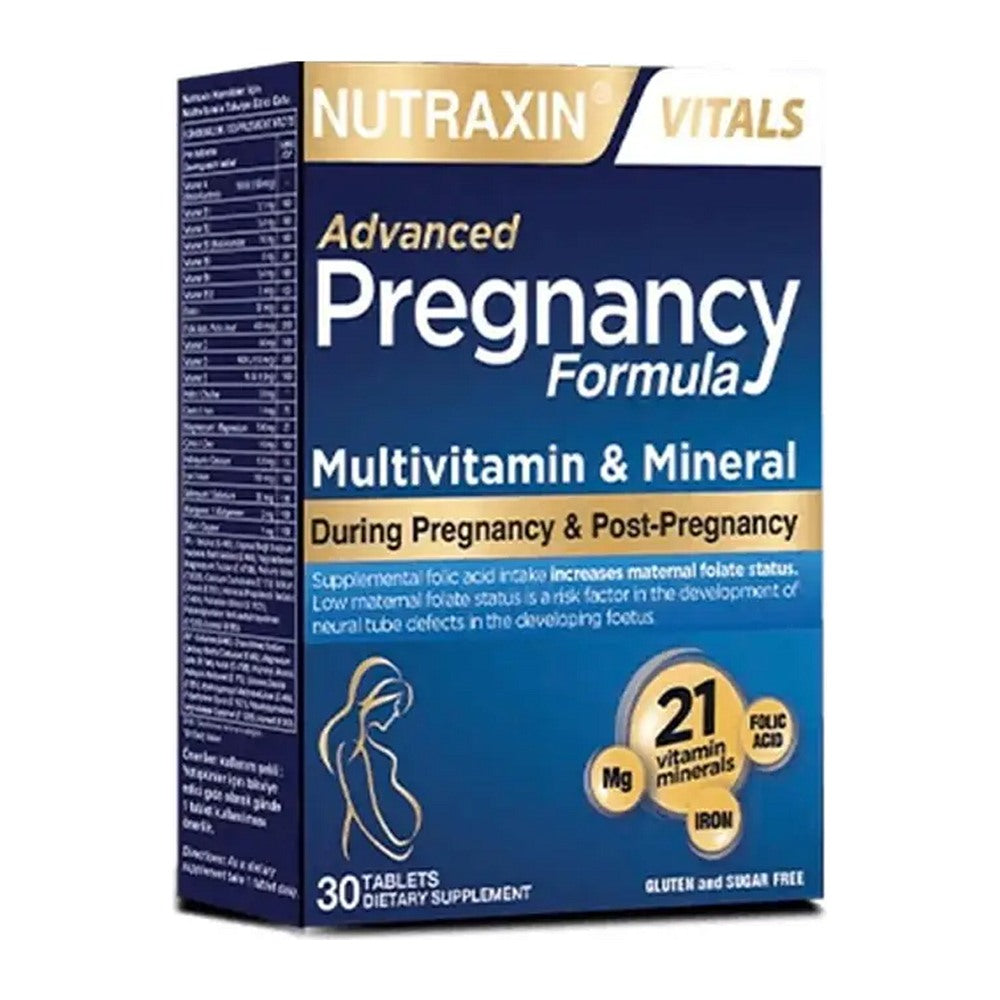 Нутраксин Формула за бременни, 30 таблетки – Nutraxin Pregnancy Formula, 30 tablets
