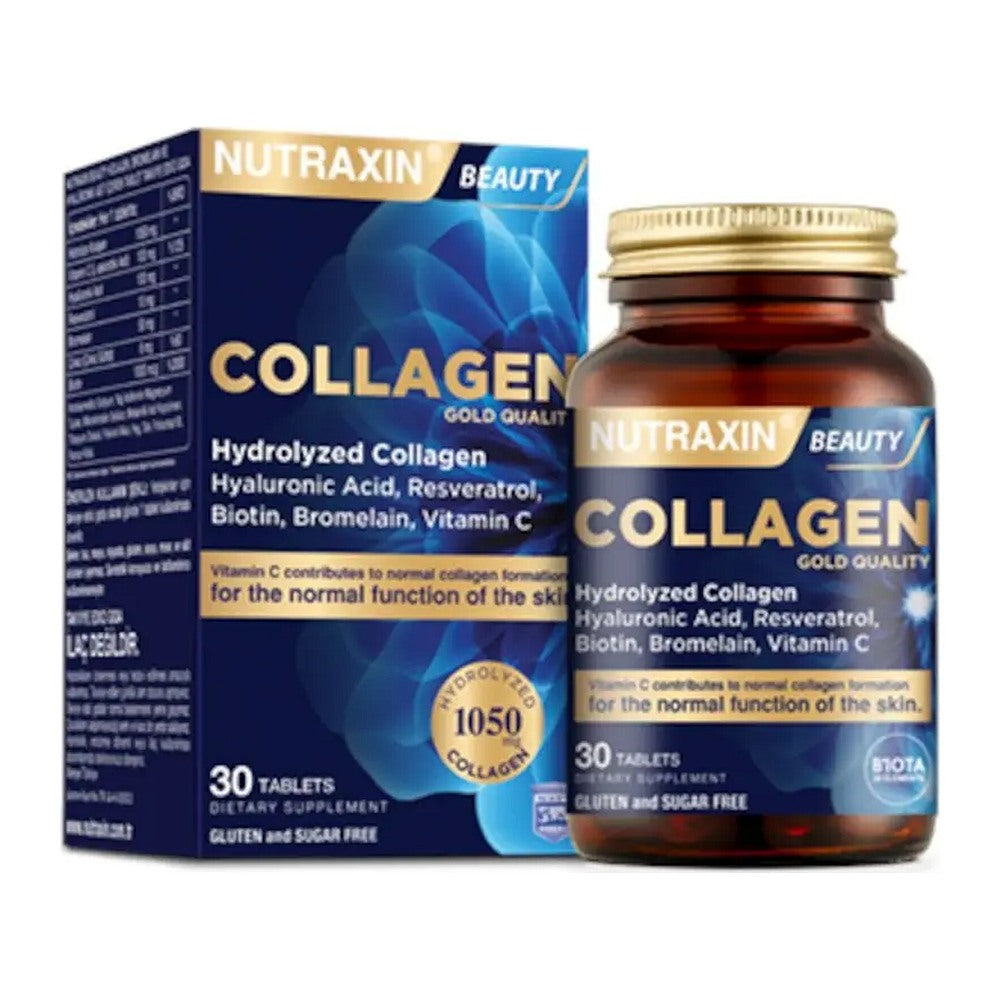 Нутраксин Колаген Голд Куолити, 30 таблетки – Nutraxin Collagen Gold Quality, 30 tablets