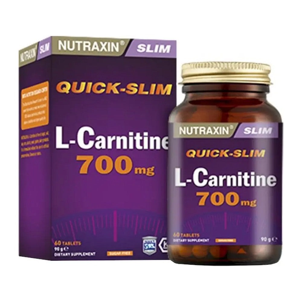 Нутраксин L-карнитин, 60 капсули – Nutraxin L-Carnitine, 60 capsules