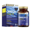Нутраксин Омега-3 + Коензим Q10, 60 меки капсули – Nutraxin Omega-3 + CoQ10, 60 softgels