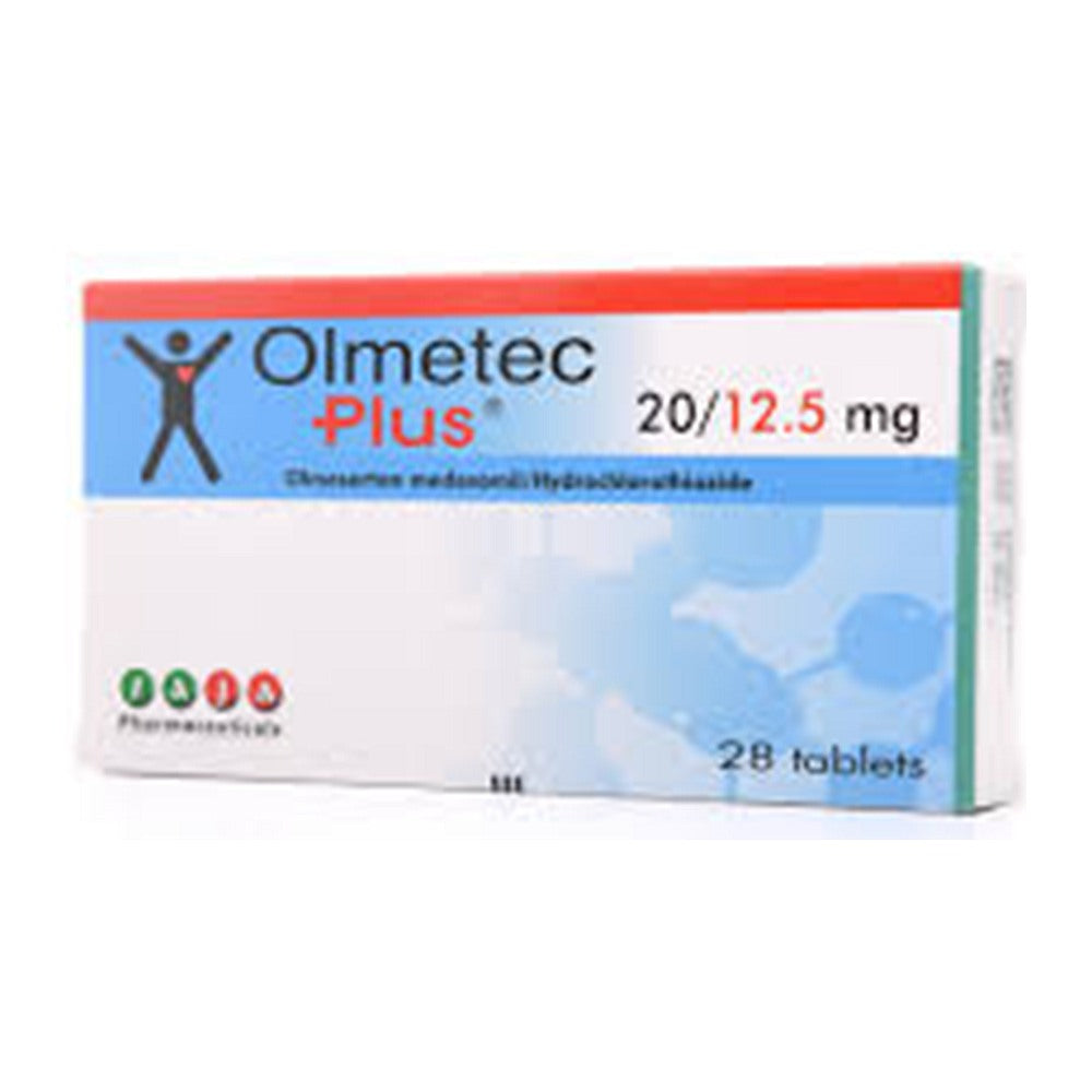 Олметек Плюс 20 mg/12,5 mg, 28 филмирани таблетки – Olmetec Plus 20 mg/12.5 mg, 28 film-coated tablets