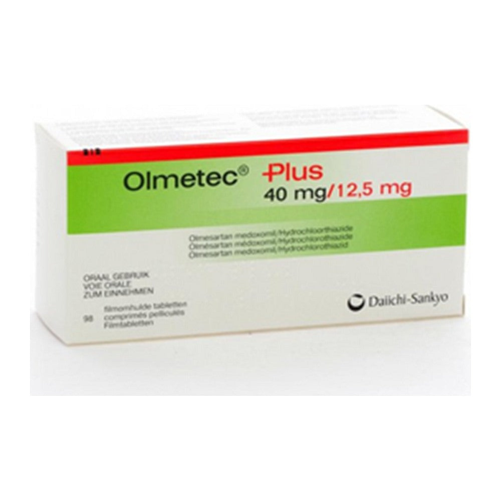 Олметек Плюс 40 mg/12,5 mg, 28 филмирани таблетки – Olmetec Plus 40 mg/12.5 mg, 28 film-coated tablets