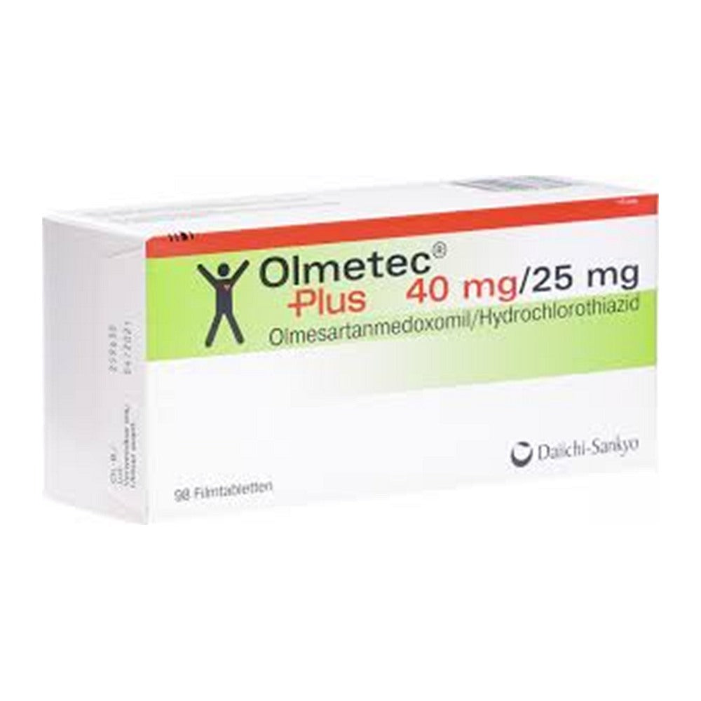 Олметек Плюс 40 mg/25 mg, 28 филмирани таблетки – Olmetec Plus 40 mg/25 mg, 28 film-coated tablets