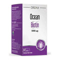 Оушън Биотин 5000 mcg, 60 капсули – Ocean Biotin 5000 mcg, 60 capsules