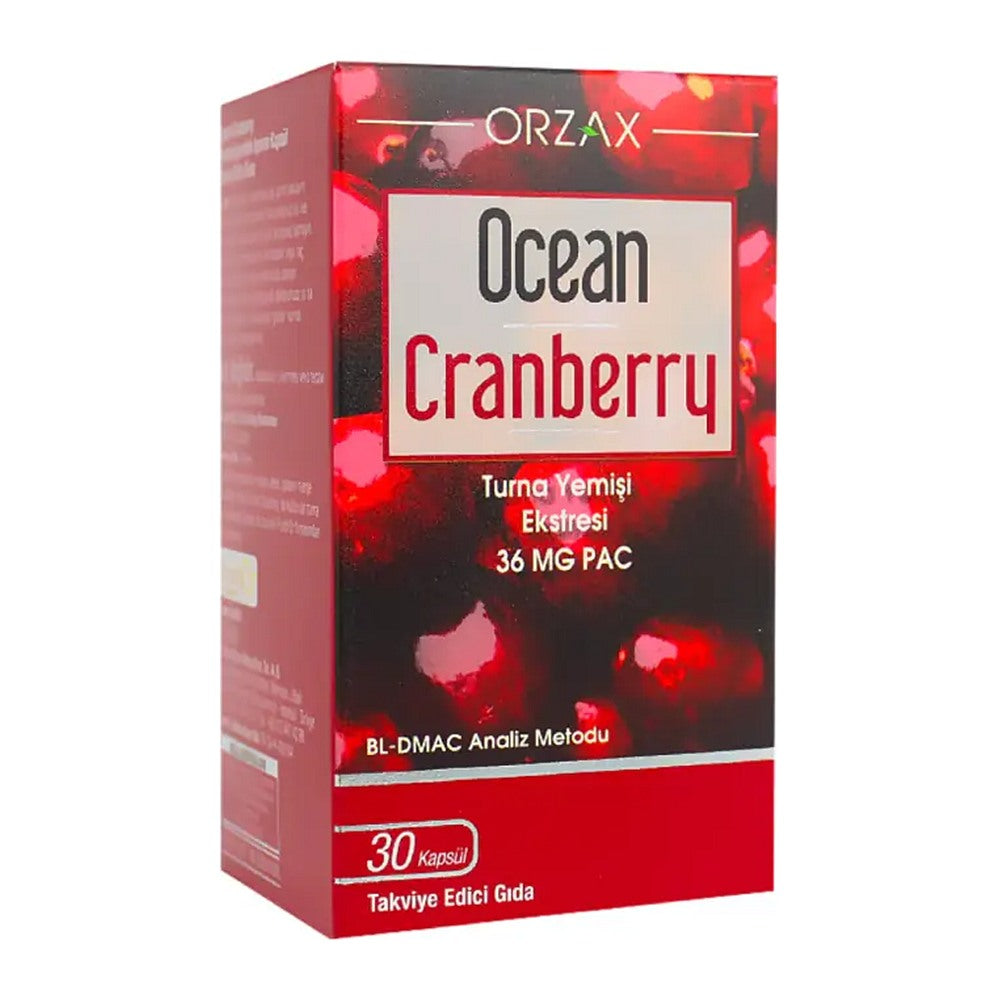 Оушън Червена боровинка, 30 таблетки – Ocean Cranberry, 30 tablets