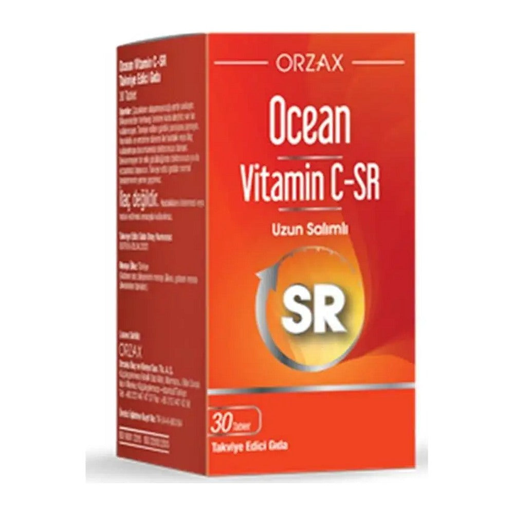 Оушън Витамин C-SR, 30 таблетки – Ocean Vitamin C-SR, 30 tablets