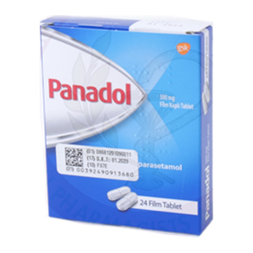 Панадол 500 mg, 24 филмирани таблетки – Panadol 500 mg, 24 film-coated tablets