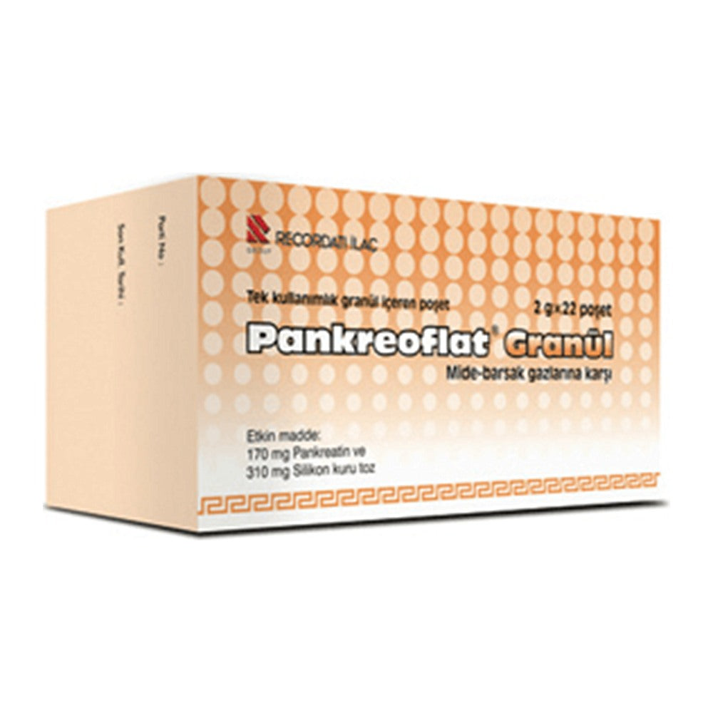Панкреофлат гранули, 22 сашета – Pankreoflat granules, 22 sachets