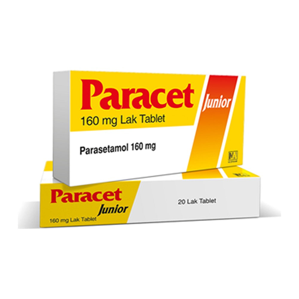 Парасет Джуниър 160 mg, 20 таблетки – Paracet Junior 160 mg, 20 tablets