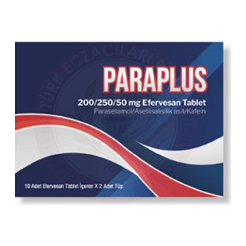 Параплюс, 20 ефервесцентни таблетки – Paraplus, 20 effervescent tablets
