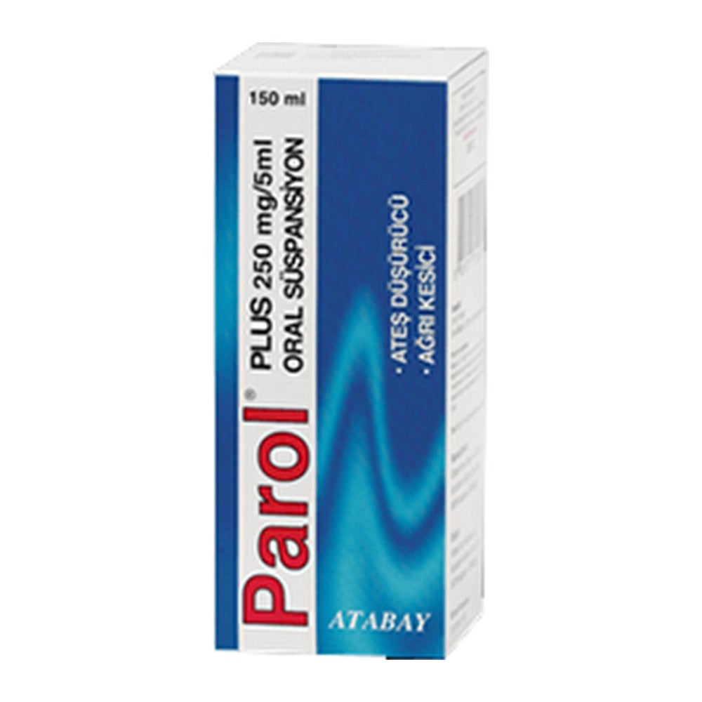 Парол Плюс суспензия 250 mg/5 ml, 150 ml – Parol Plus suspension 250 mg/5 ml, 150 ml