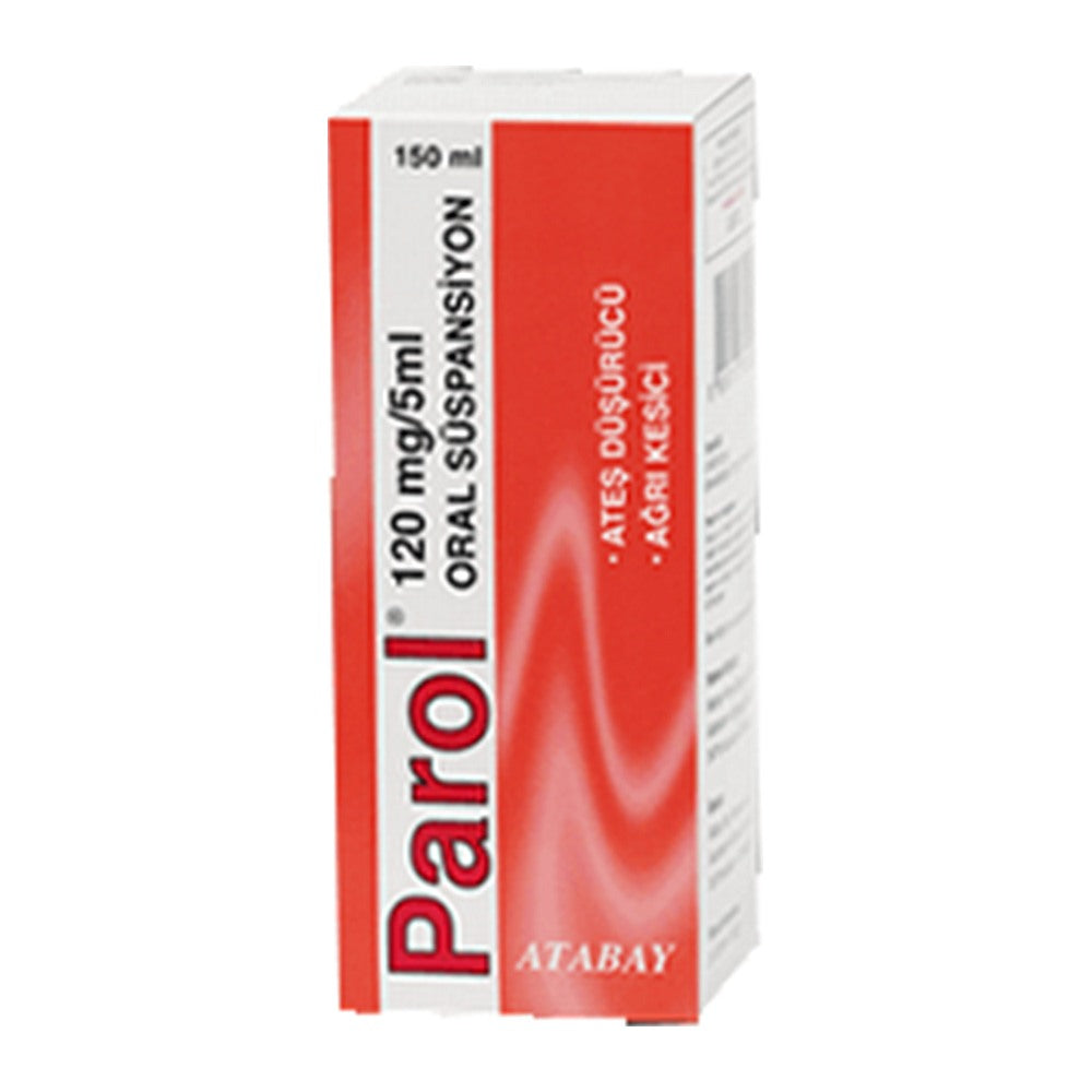 Парол суспензия за деца 120 mg/5 ml, 150 ml – Parol oral suspension 120 mg/5 ml, 150 ml