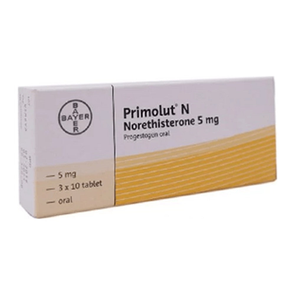 Примолут-Н 5 mg, 30 таблетки – Primolut-N 5 mg, 30 tablets