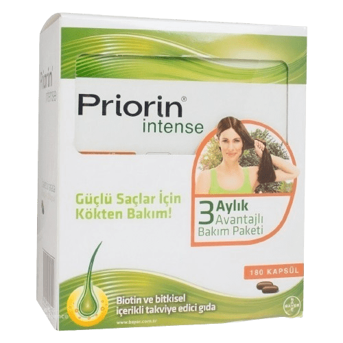 Приорин/Priorin против косопад, 180 капсули - Turkish Medicine