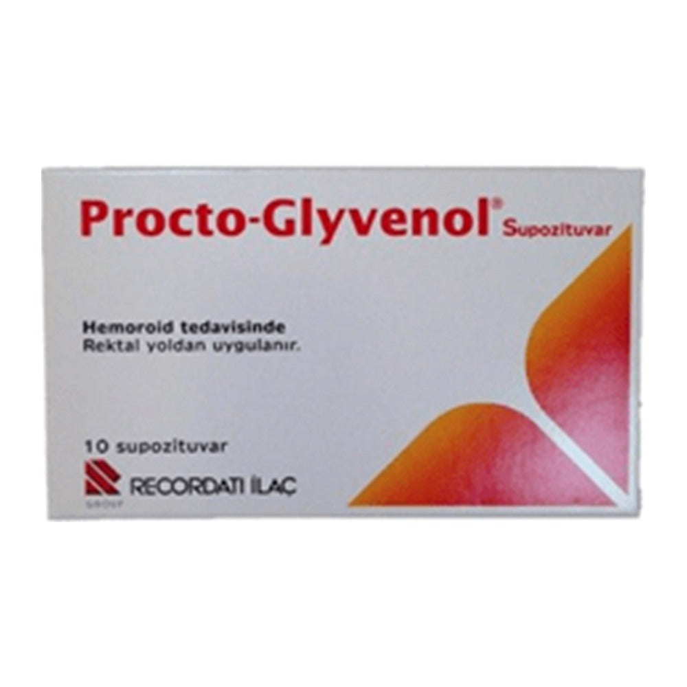 Прокто-Гливенол супозитории, 10 броя – Procto-Glyvenol suppositories, 10 pcs