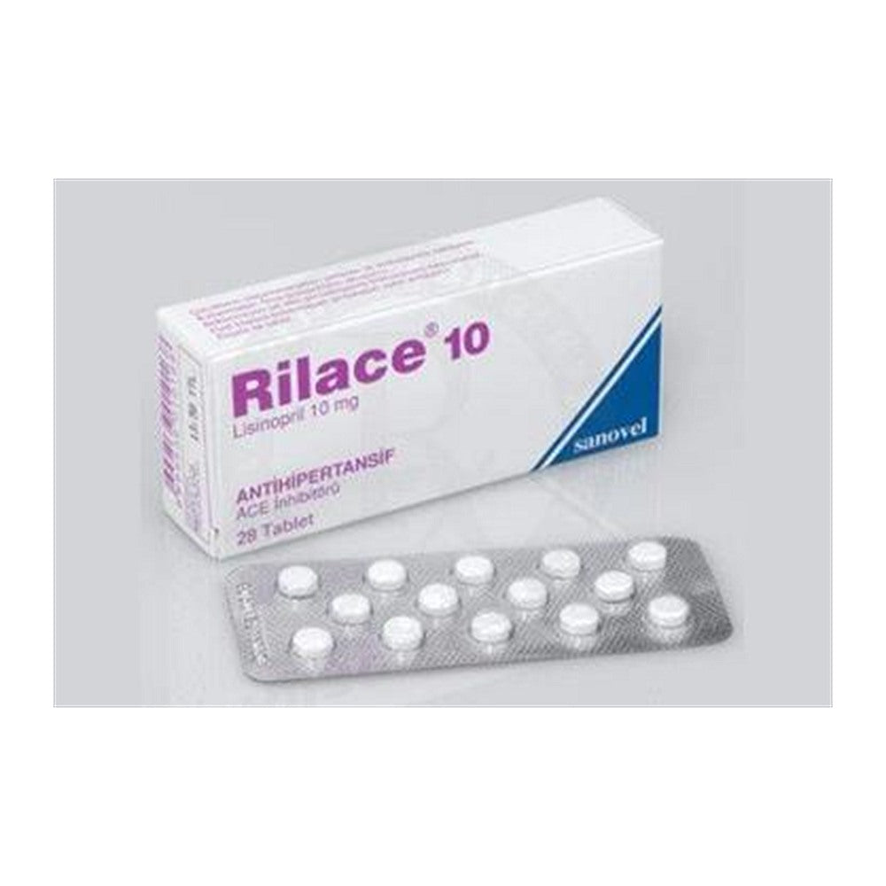 Рилейс 10 mg, 28 таблетки – Rilace 10 mg, 28 tablets