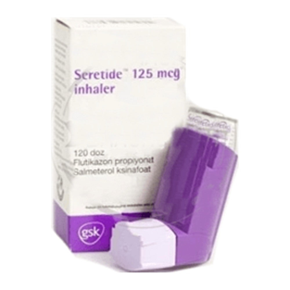 Серетид инхалатор 125/25 mcg, 120 дози – Seretide inhaler 125/25 mcg, 120 doses