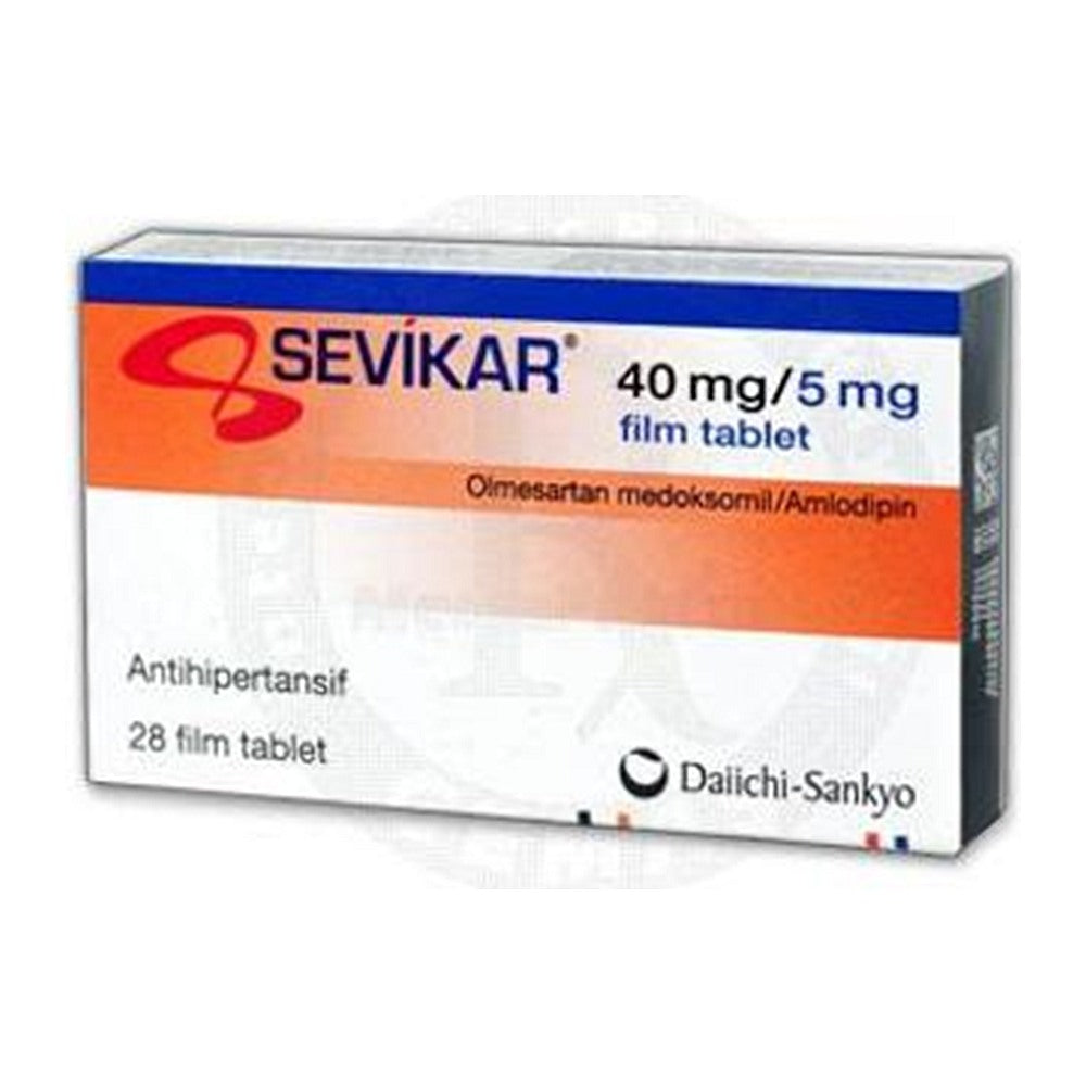 Севикар 40 mg/5 mg, 28 филмирани таблетки – Sevikar 40 mg/5 mg, 28 film-coated tablets