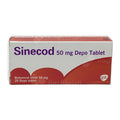 Синекод Депо 50 mg, 20 таблетки с удължено освобождаване – Sinecod Depo 50 mg, 20 prolonged-release tablets