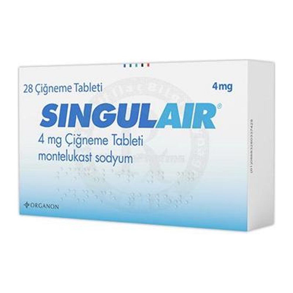 Сингулер 4 mg, 28 таблетки за дъвчене – Singulair 4 mg, 28 chewable tablets
