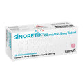 Синоретик 20 mg/12,5 mg, 30 таблетки – Sinoretik 20 mg/12.5 mg, 30 tablets