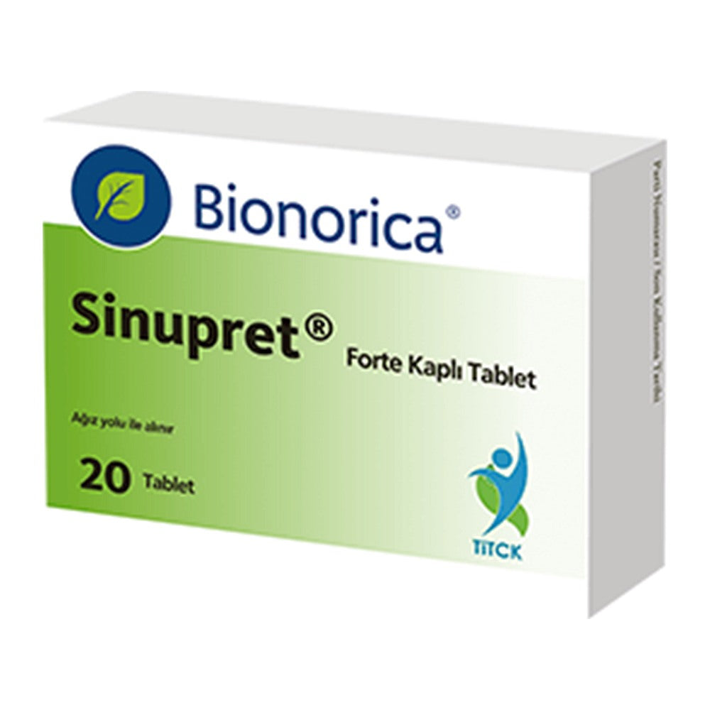 Синупрет Форте, 20 обвити таблетки – Sinupret Forte, 20 coated tablets