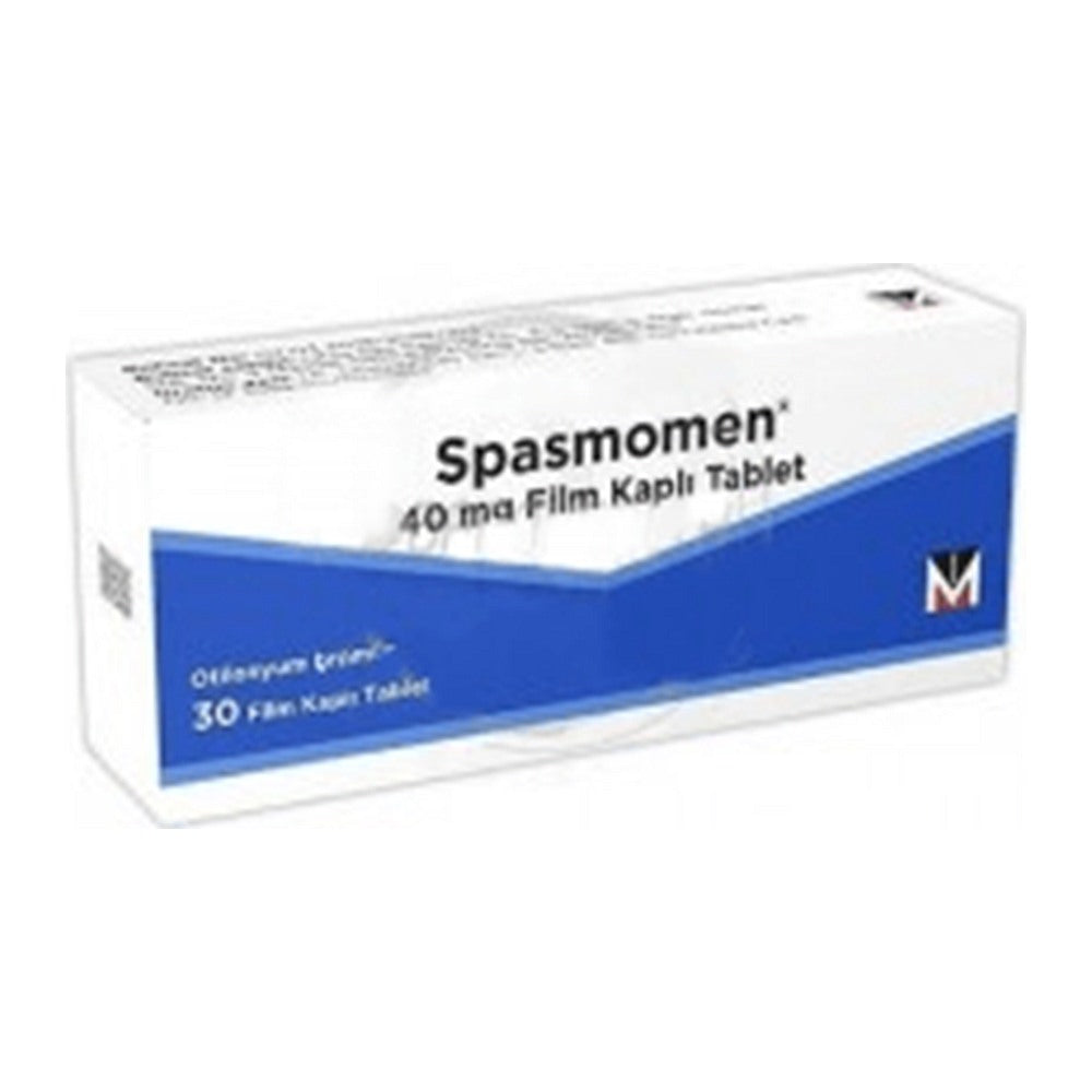 Спазмомен 40 mg, 30 филмирани таблетки – Spasmomen 40 mg, 30 film-coated tablets